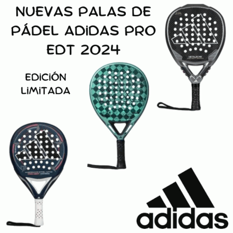 New Adidas PRO-EDT Padel Rackets