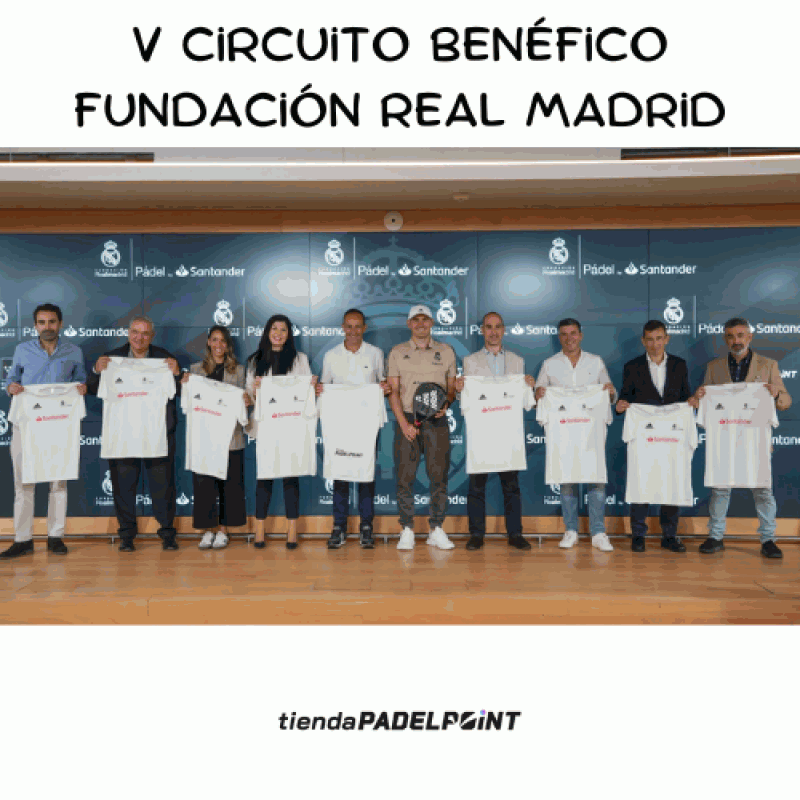 Real Madrid Foundation Charity Padel Circuit with Tienda Padelpoint