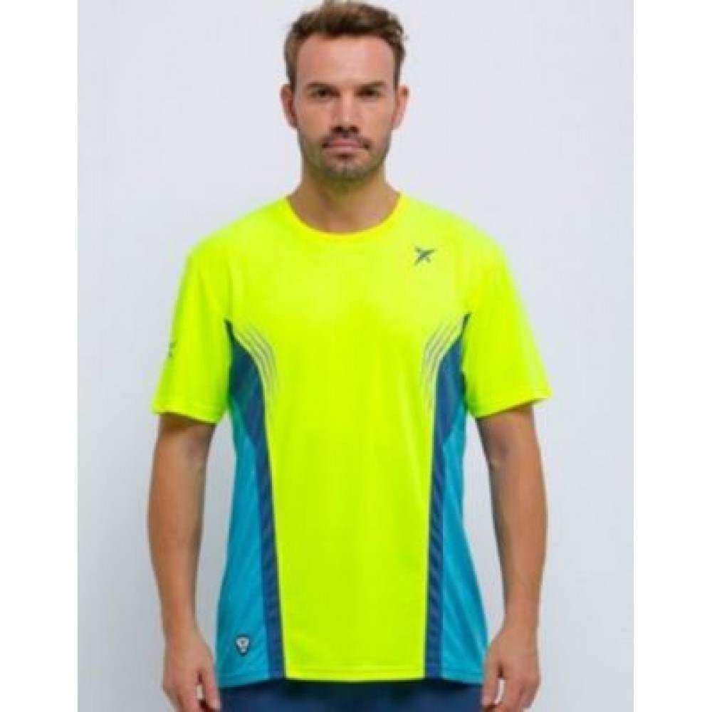 ROPA DE PADEL DROP SHOT CAMISETA VERSUS VERDE - Barata Oferta Outlet