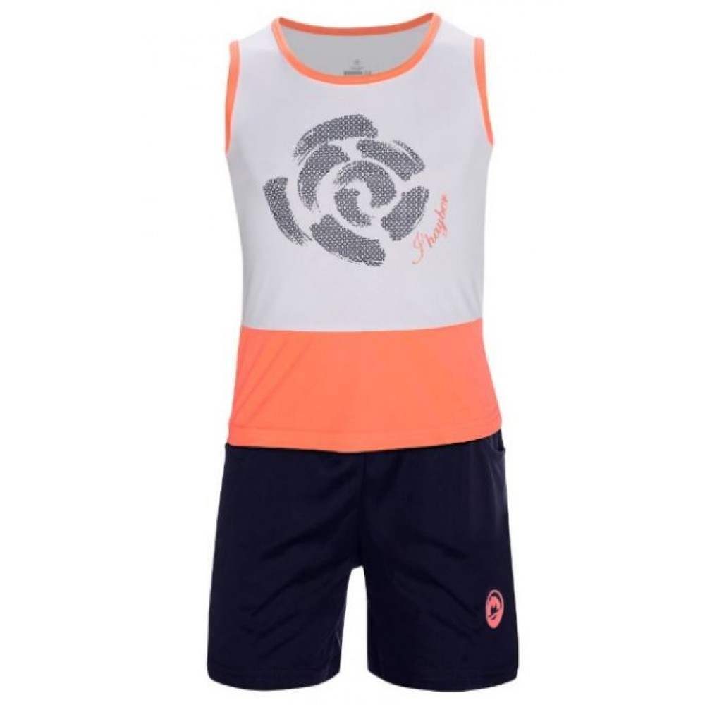 ROPA DE PADEL JHAYBER CONJUNTO DN23006 White Coral - Barata Oferta Outlet