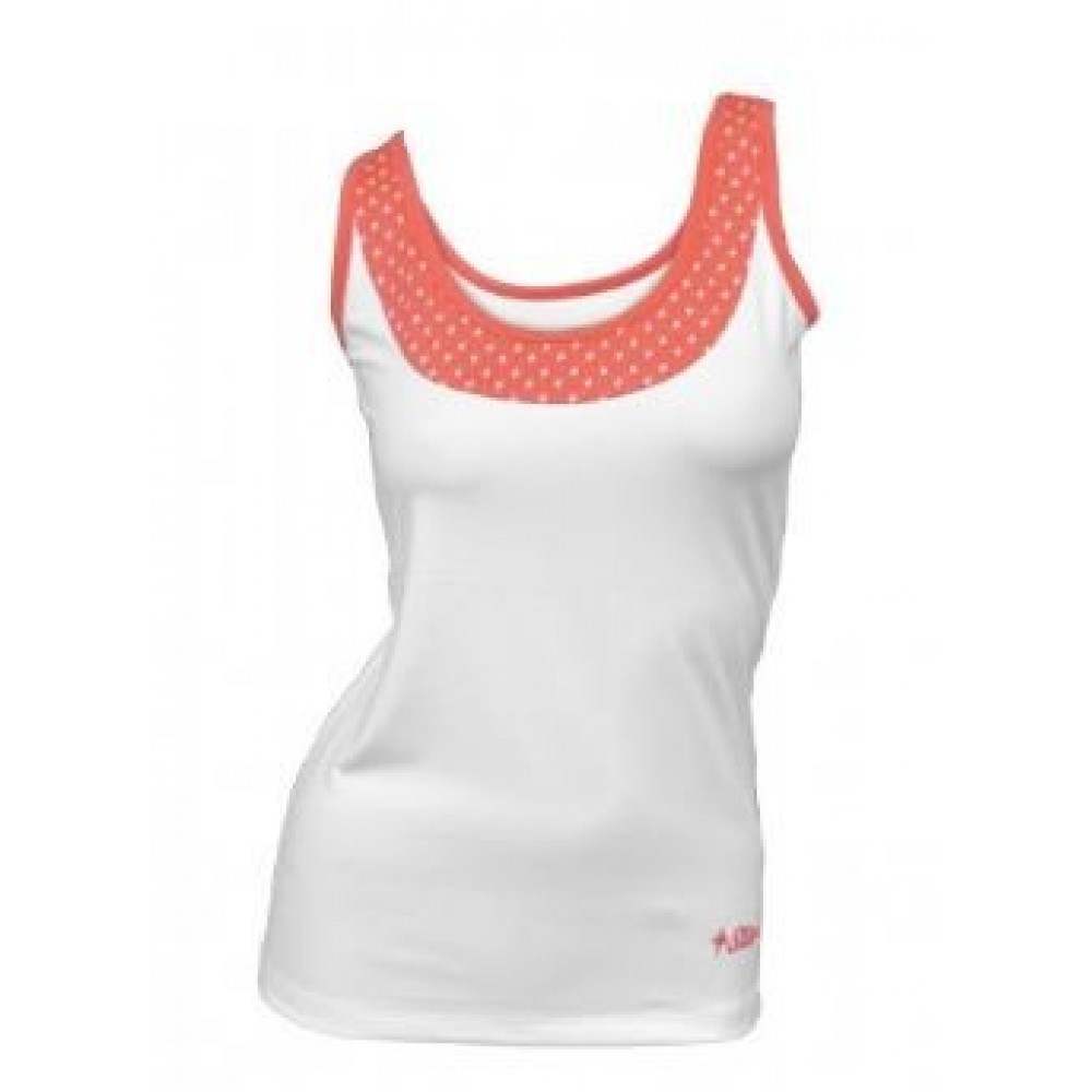 ROPA DE PADEL STARVIE TOP ATOMIK WHITE - Barata Oferta Outlet