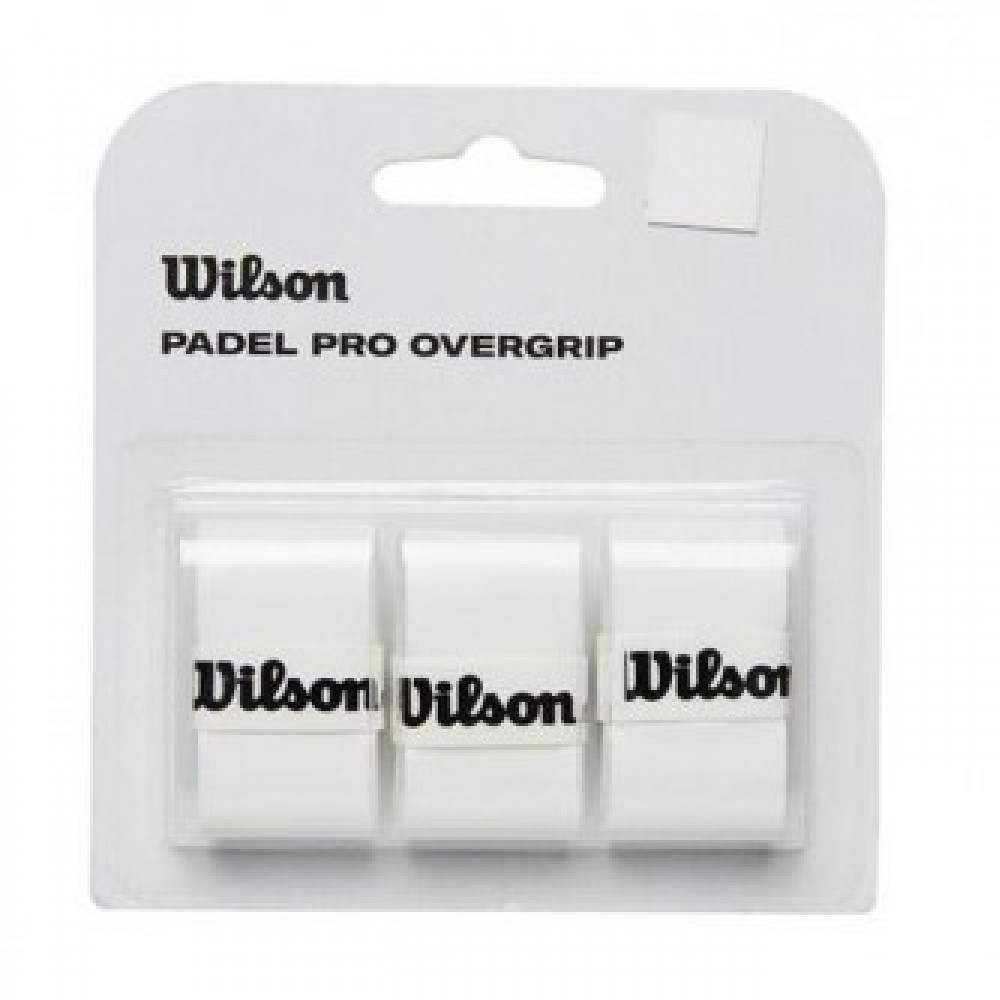 Blister Wilson Padel Pro Blanco 3 Overgrips - Barata Oferta Outlet