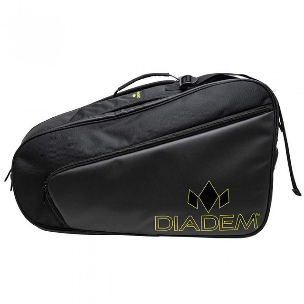 Pickleball Diadem Tour V3 Racket Bag Black Yellow