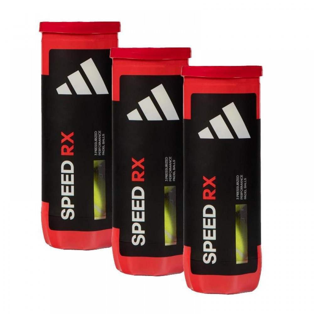 Pack de 3 Botes de Pelotas Adidas Speed RX - Barata Oferta Outlet