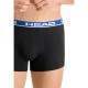 Boxers Head Basic Preto Azul 2 Unidades