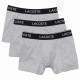 Boxers Lacoste Casual Cinza Vigore 3 Unidades