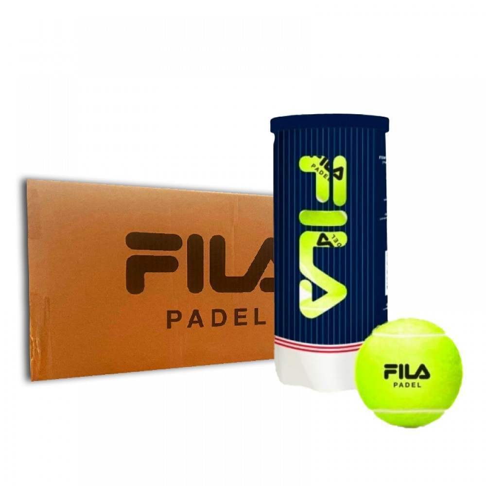 Cajon 72 Pelotas - 24 Botes de 3 uds - Fila Padel Premium - Barata Oferta Outlet