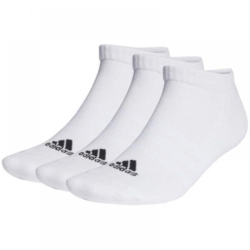 Calcetines Adidas Tobilleros SPW Cushioned Blanco 3 Pares - Barata Oferta Outlet