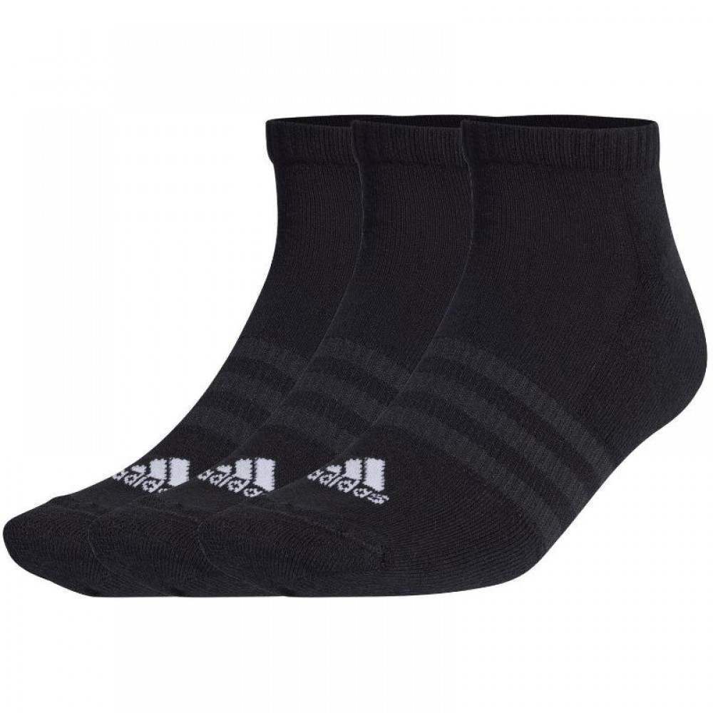 Calcetines Adidas Tobilleros SPW Cushioned Negros 3 Pares - Barata Oferta Outlet