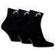 Calcetines Head All Sports Quarter Negro 3 Pares