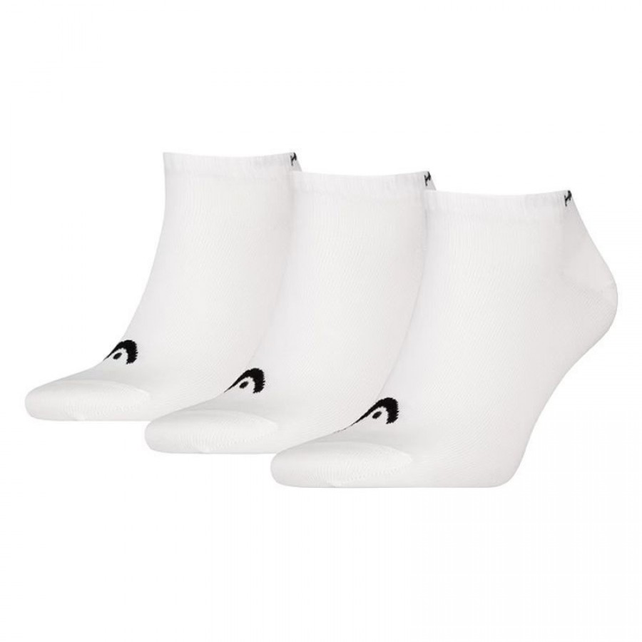 Calcetines Head All Sports Sneaker Blanco 3 Pares