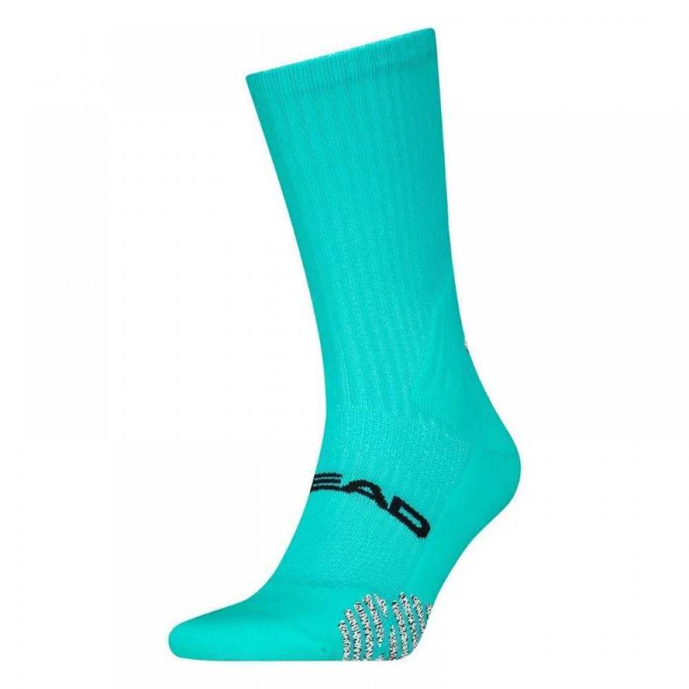 Head Performance Padel Crew Blue Aqua Socks 1 Pair