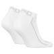 Tenis Calcetines Head Performance Blanco Gris 2 Pecas