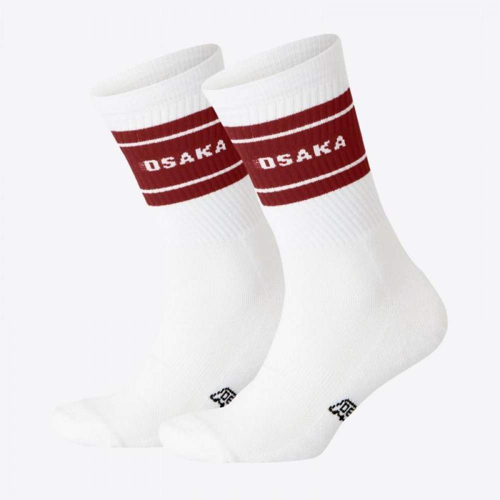 Calcetines Osaka Colourway Granate Blanco 2 Unidades - Barata Oferta Outlet