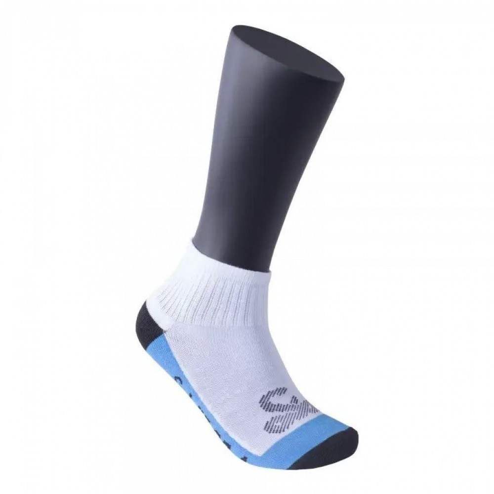 Calcetines Vibora Cana Baja Multicolor Blanco Azul 1 Par - Barata Oferta Outlet