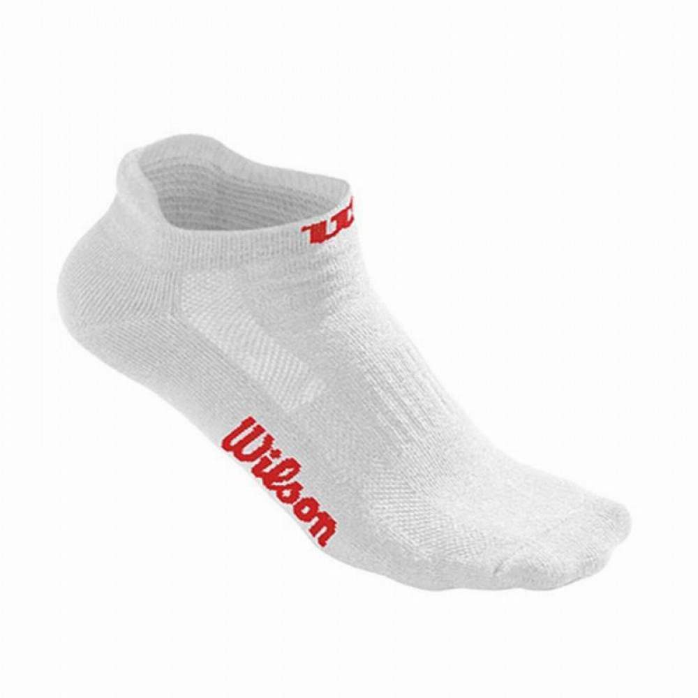 Calcetines Wilson No Show Blanco 3 Pares - Barata Oferta Outlet