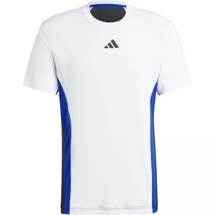 Camiseta Adidas Freelift Pro Branco Azul Preto