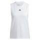 T-Shirt Mulher Branco Adidas Match Pro