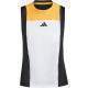 Camiseta Feminina Adidas Match Pro Branco Laranja Preto