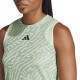 Camiseta Feminina Adidas Match Pro Verde Cinza