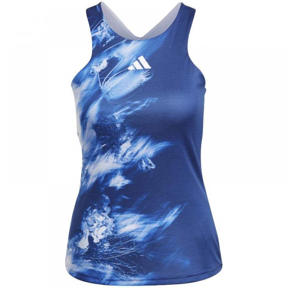 Camiseta Adidas Melbourne Azul Blanco - Barata Oferta Outlet