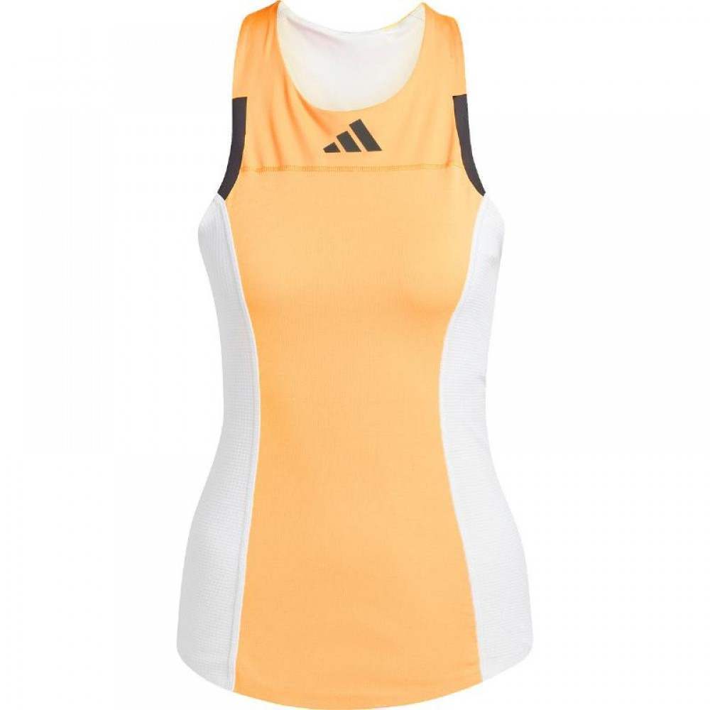 Camiseta Feminina Adidas Pro Laranja Branca