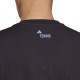 Adidas Tennis AO Graphic Black T-Shirt