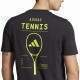 Adidas Tennis Category Graphic Maglietta Nero Limone