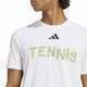 T-Shirt Adidas Tennis Graphic Branco