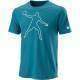 Camiseta Algodon Wilson Bela Tee II Azul Coral - Barata Oferta Outlet