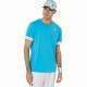 Camiseta Asics Court Aqua Glossy White