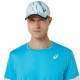 Camiseta Asics Court Aqua Glossy White