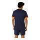 T-Shirt Asics Court Midnight Blue Orange