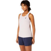 Camiseta Asics Court Rosa Blanco Brillante Mujer