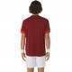 Camiseta Asics Court SS Top Burdeos Rojo