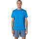 Camiseta Asics Court Listras SS Azul