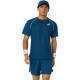 Camiseta Asics Match Blue Mako