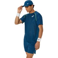 Asics Match Blue Mako T-Shirt