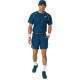 Camiseta Asics Match Blue Mako