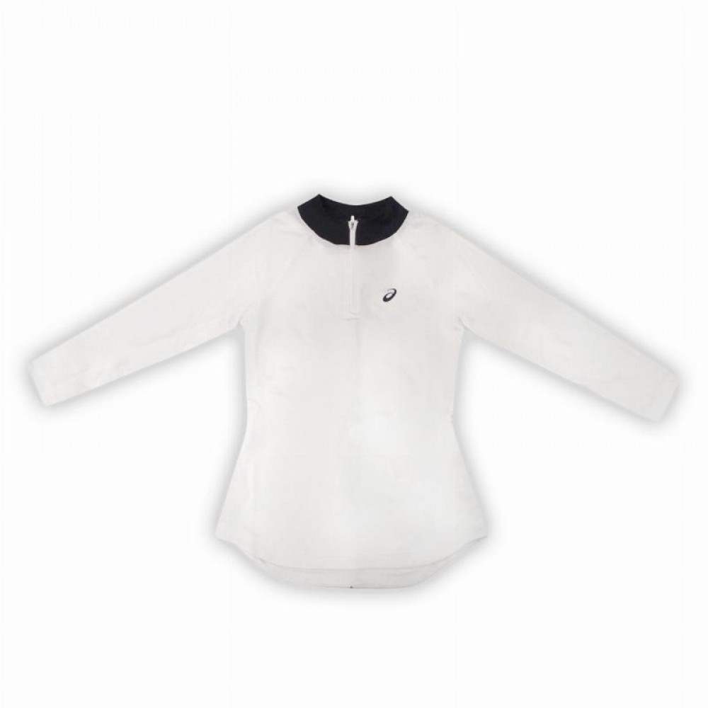 Camiseta Feminina Asics Sleeve White Glossy