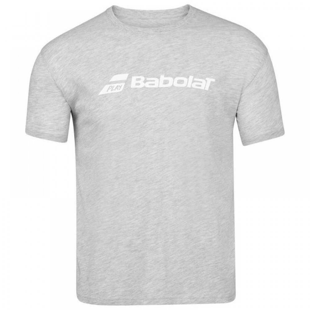 Camiseta Babolat Exercise Gris Jaspeado - Barata Oferta Outlet