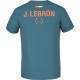 Babolat Juan Lebron Camiseta Azul Escuro Laranja