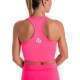 Camiseta BB Basica Corta Rosa Fluor - Barata Oferta Outlet