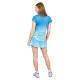 Camiseta Feminina Bidi Badu Colortwist Aqua Blue