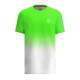 Camiseta Bidi Badu Crew Gradiant Neon Verde Branco