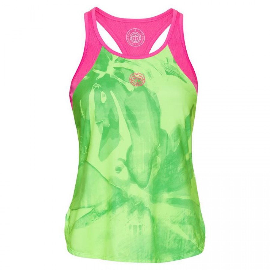 Bidi Badu Fleur Verde Neon Rosa T-Shirt