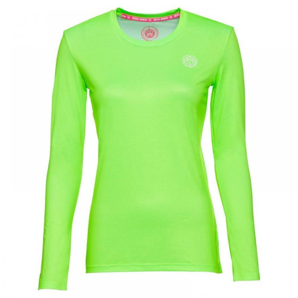 Camiseta Bidi Badu Mina Verde Fluor Junior - Barata Oferta Outlet