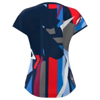 Camiseta Bidi Badu New York Capsleeve Azul Oscuro Rojo Junior