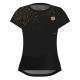 Bidi Badu Paris Capsleeve Black Gold Camiseta Feminina