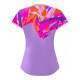 Camiseta Feminina Bidi Badu Spike Capsleeve Roxo Rosa